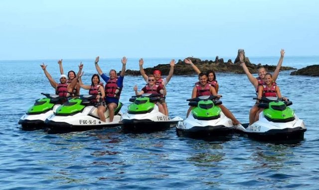 un dia genial entre amigos